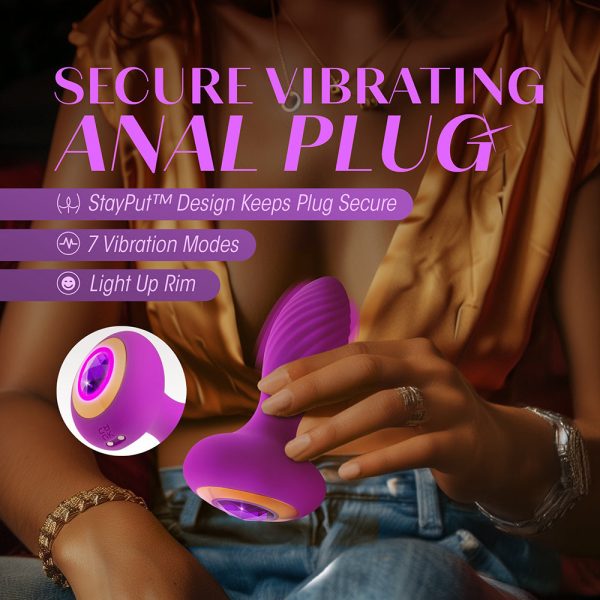 Oh My Gem Charm Plug Amethyst - Image 8