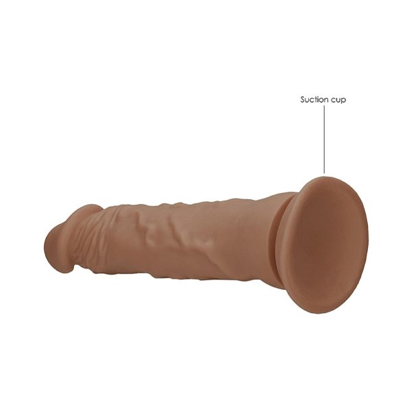 RealRock Realistic Dildo 10 in. Tan - Image 6