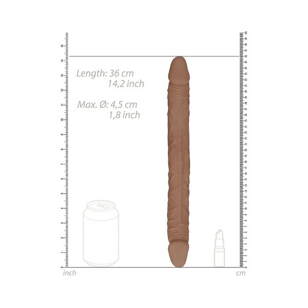 RealRock Double Dong 14 in. Tan - Image 6
