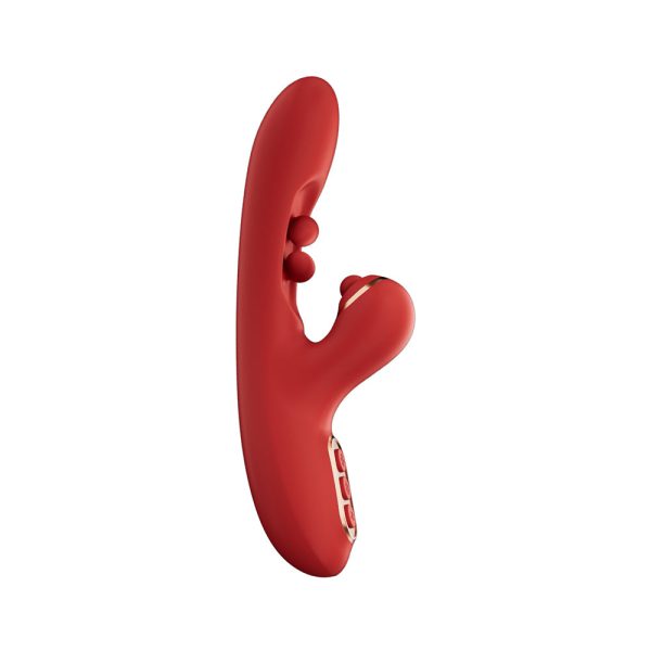 Honey Play Box Tickler Wiggling G-Spot Vibrator & Tapping Clitoral Stimulator Red - Image 4