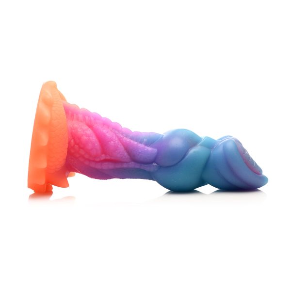 Creature Cocks Aqua-Cock Glow-in-the-Dark Silicone Dildo - Image 5