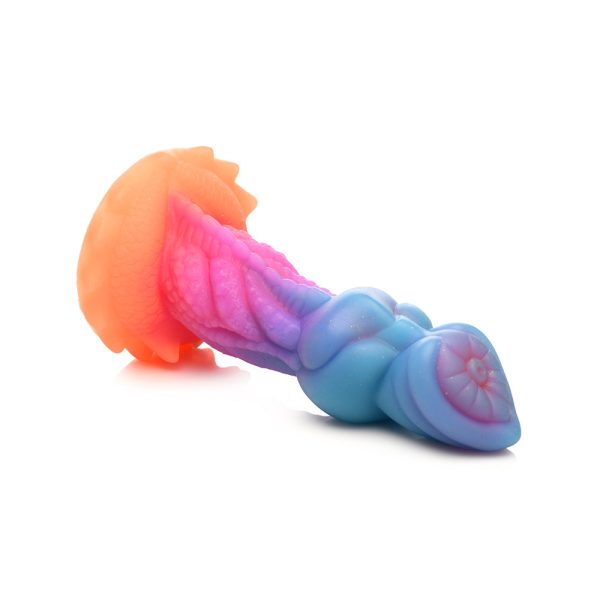 Creature Cocks Aqua-Cock Glow-in-the-Dark Silicone Dildo - Image 6