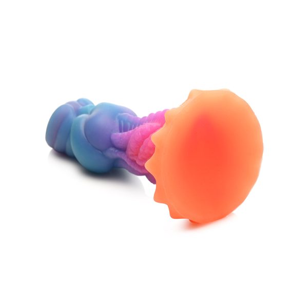 Creature Cocks Aqua-Cock Glow-in-the-Dark Silicone Dildo - Image 9