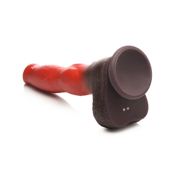 Creature Cocks Canine Thrusting & Vibrating Silicone Dildo with Remote Control - Image 7