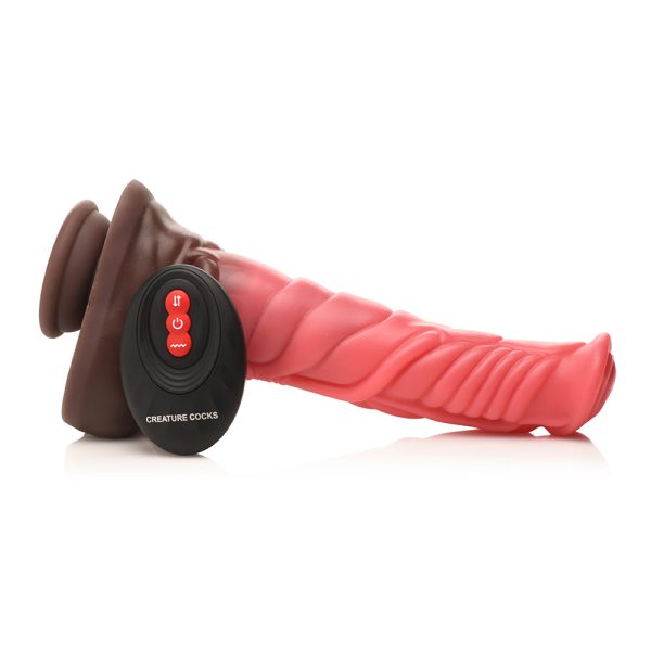 Creature Cocks Centaur Thrusting & Vibrating Silicone Dildo with Remote Control - Image 6