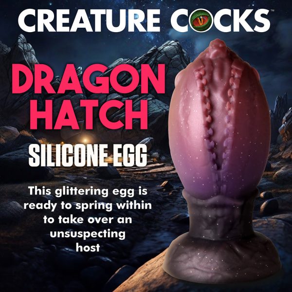 Creature Cocks Dragon Hatch Silicone Egg Large - Image 8
