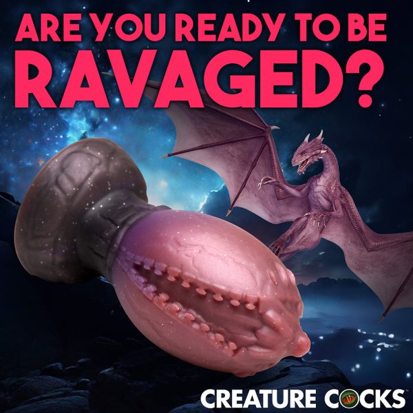 Creature Cocks Dragon Hatch Silicone Egg Large - Image 9
