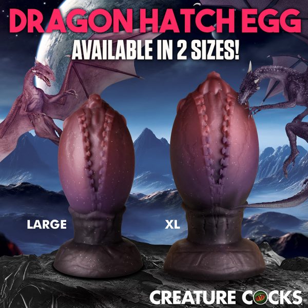Creature Cocks Dragon Hatch Silicone Egg X-Large - Image 8