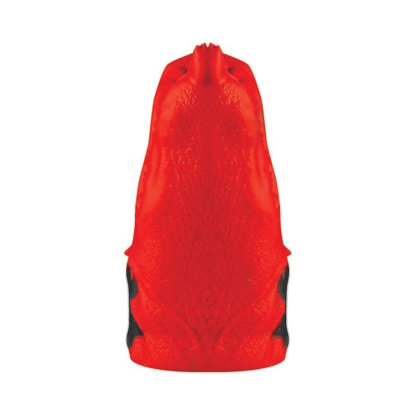 Creature Cocks Dragon Tamer Silicone Stroker Red - Image 7