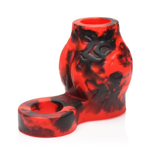 Creature Cocks Hell Hound Silicone Girth Enhancer with Ball Strap M - Image 3