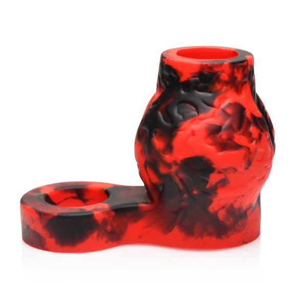 Creature Cocks Hell Hound Silicone Girth Enhancer with Ball Strap M - Image 4