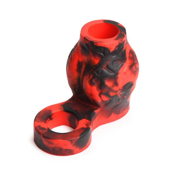 Creature Cocks Hell Hound Silicone Girth Enhancer with Ball Strap M - Image 5