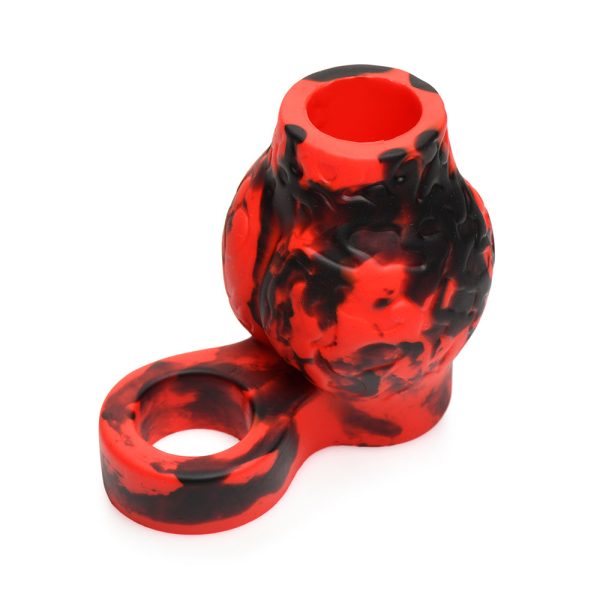 Creature Cocks Hell Hound Silicone Girth Enhancer with Ball Strap L - Image 5