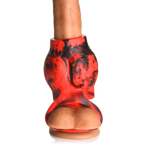 Creature Cocks Hell Hound Silicone Girth Enhancer with Ball Strap L - Image 10
