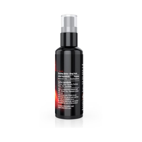 Creature Cocks Throat Numbing Spray Cinnamon 1 oz. - Image 3