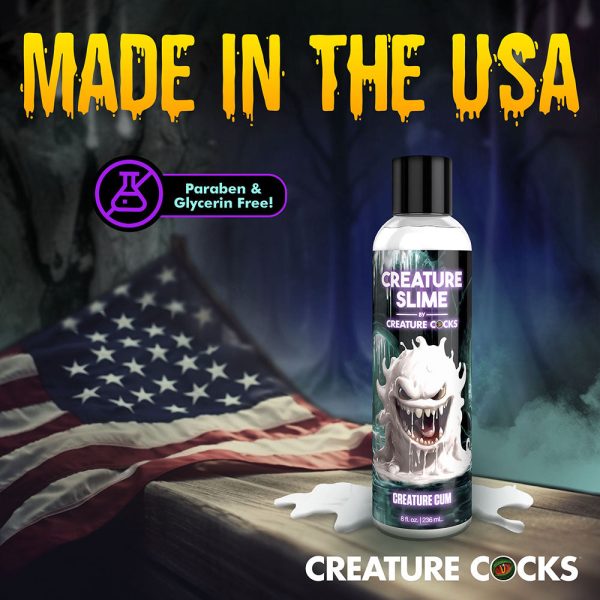 Creature Slime Creature Cum Unscented Jizz Lubricant 8 oz. - Image 8