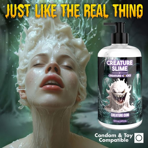 Creature Slime Creature Cum Unscented Jizz Lubricant 16 oz. - Image 9
