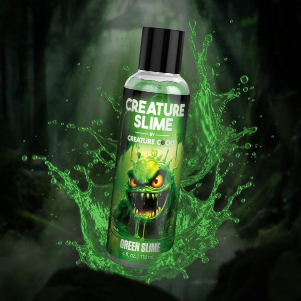 Creature Slime Green Water-Based Lubricant 4 oz. - Image 4