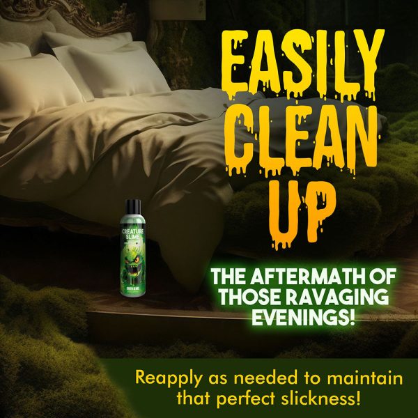 Creature Slime Green Water-Based Lubricant 8 oz. - Image 7