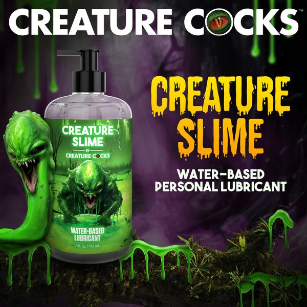 Creature Slime Water-Based Lubricant 16 oz. - Image 5