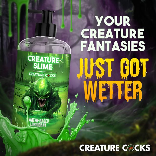 Creature Slime Water-Based Lubricant 16 oz. - Image 6