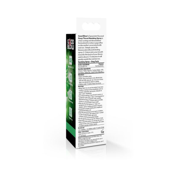 Good Blow Deep Throat Spray Spearmint 1 oz. - Image 6