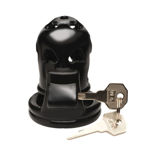 Master Series Double Ring Chastity Cage - Image 4