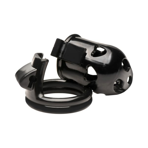 Master Series Double Ring Chastity Cage - Image 6