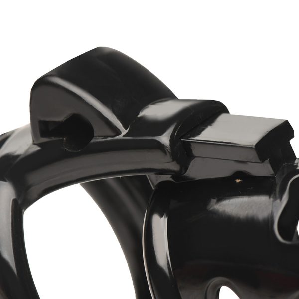 Master Series Double Ring Chastity Cage - Image 7