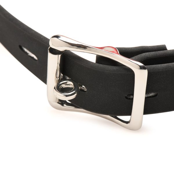 Master Series Extreme Silicone Gag with Locking Strap - Image 10