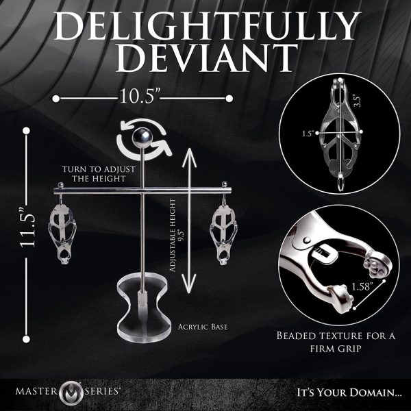 Master Series Tower of Pain Nipple Clamps - Image 7