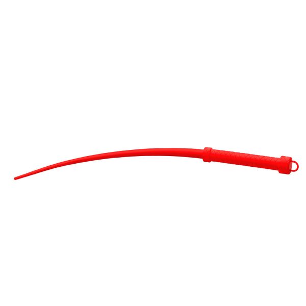 Master Series Viper Tail Silicone Whip Red - Image 4