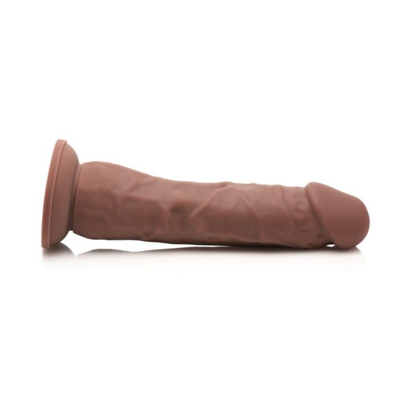 Easy Riders 7 in. Silicone Dildo Dark - Image 4
