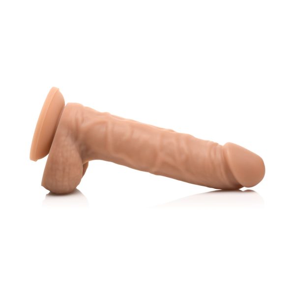 Easy Riders 7 in. Silicone Dildo with Balls Medium - Image 5
