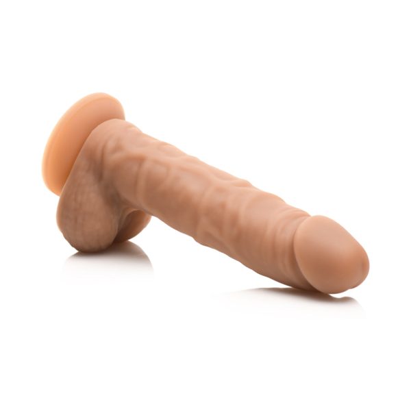 Easy Riders 7 in. Silicone Dildo with Balls Medium - Image 6
