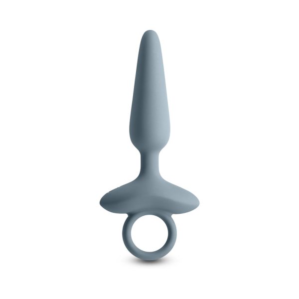 Renegade Maverick Rechargeable Vibrating Anal Plug Gray - Image 2