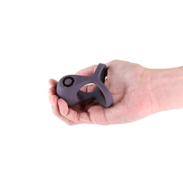 Renegade Valiant Rechargeable Vibrating Ring Gray - Image 3