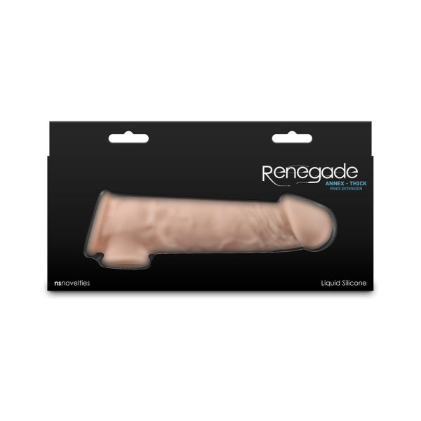 Renegade Annex Thick Penis Extension Beige - Image 4