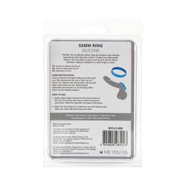 Me You Us Silicone 55mm Ring - Image 4