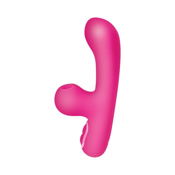 BANG! Mini Suction Rabbit Vibrator Pink - Image 2