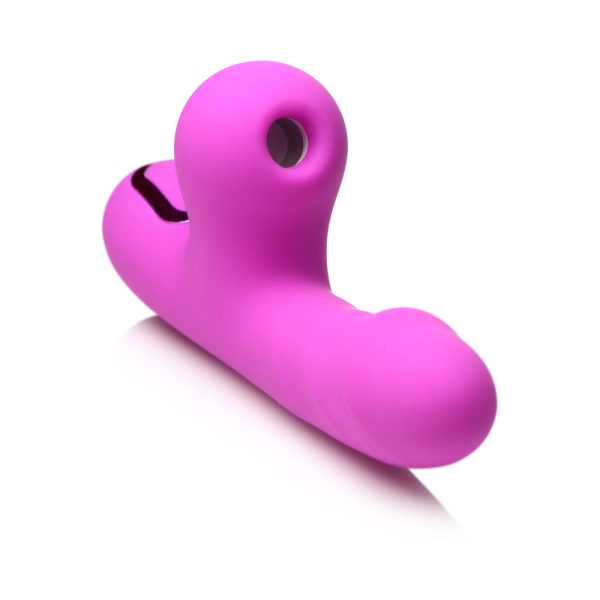 BANG! Mini Suction Rabbit Vibrator Purple - Image 3