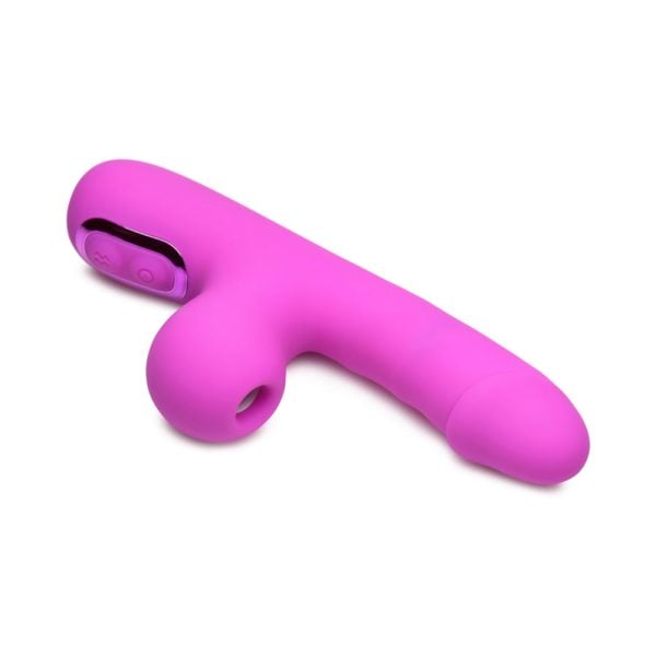BANG! Mini Suction Rabbit Vibrator Purple - Image 6