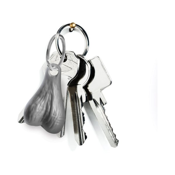 Big Ballers Nuts Keychain Silver - Image 2