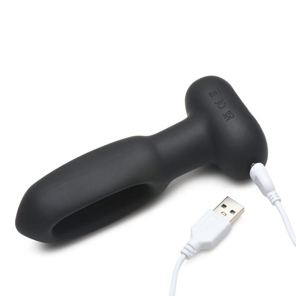 Flickers Bum Flick Flicking & Vibrating Silicone Butt Plug with Remote - Image 9