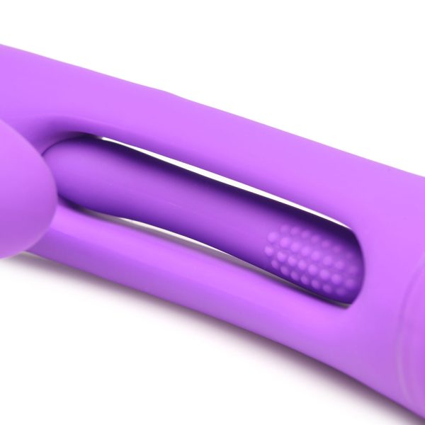 Flickers Tri-Flick Flicking Silicone Rabbit Vibrator - Image 6