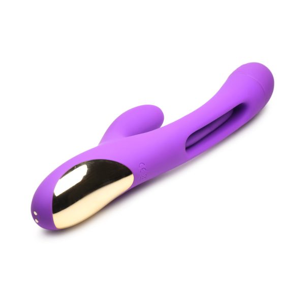 Flickers Tri-Flick Flicking Silicone Rabbit Vibrator - Image 8