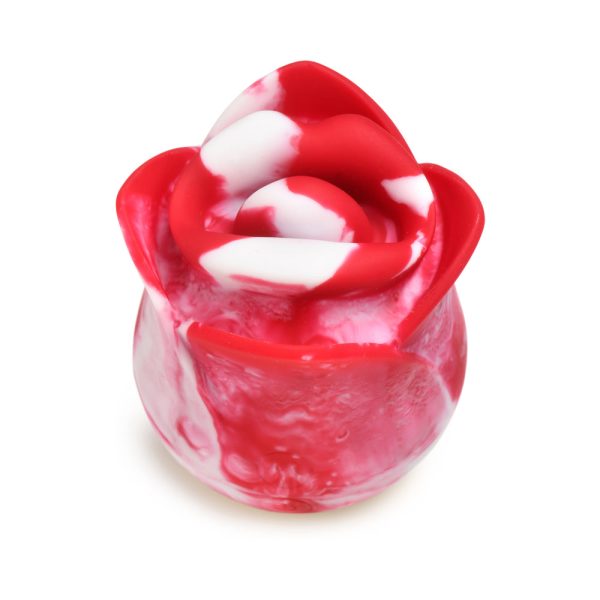 Lickgasm Kissing & Vibrating Rose Clitoral Stimulator Swirl - Image 3