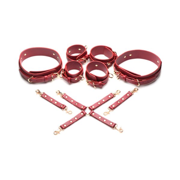Master Series Thigh & Wrist Hog Tie Restraints - Image 4