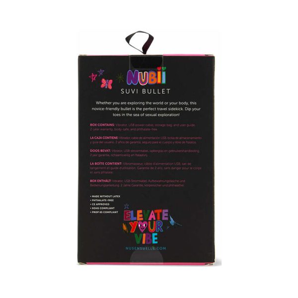Nu Sensuelle Suvi Nubii Pointed Tip Bullet with 10 Functions Ultra Violet - Image 4