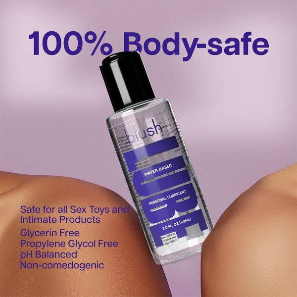 Blush Lube Water-Based 2 oz. - Image 4
